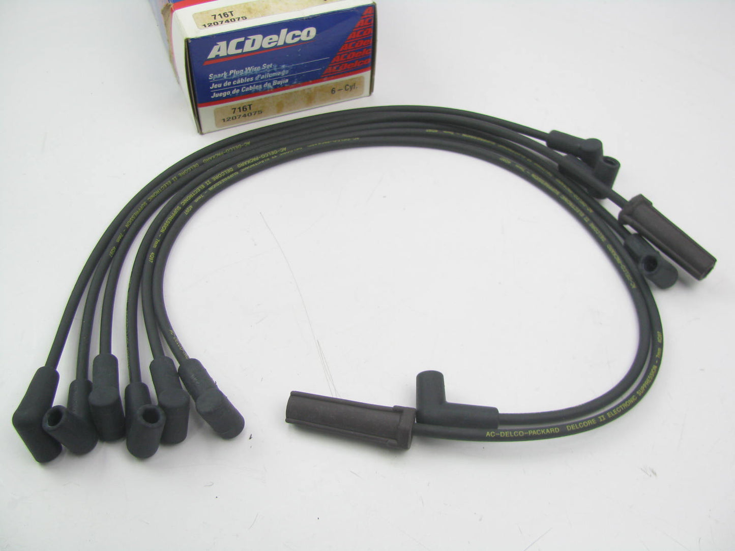 Acdelco 716T Ignition Spark Plug Wire Set 1992-1993 Chevrolet Caprice 4.3L-V6