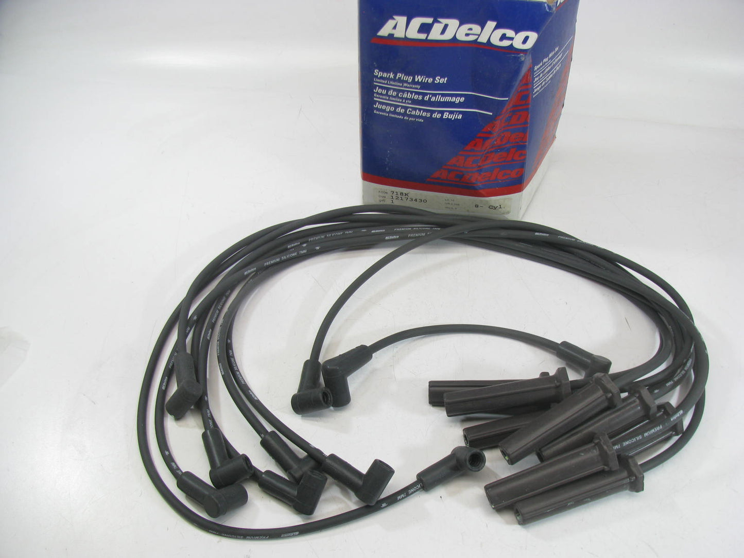 NEW OEM Acdelco 718K Ignition Spark Plug Wire Set - 1997-1998 GMC C7500 Topkick