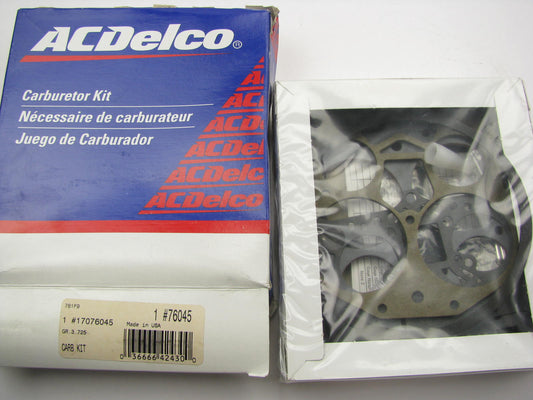 Acdelco 76045 Carburetor Rebuild Kit - OEM GM 17076045