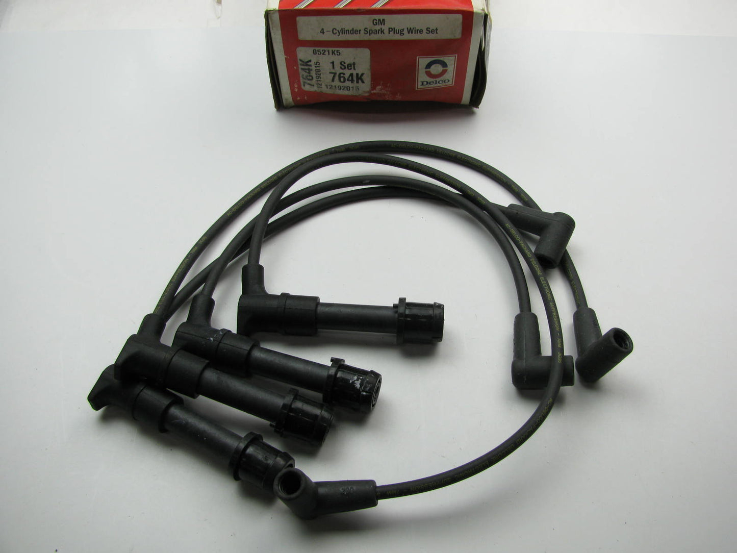 NOS GM 12192015 Acdelco 764K Ignition Spark Plug Wire Set 1990-93 Geo Storm DOHC