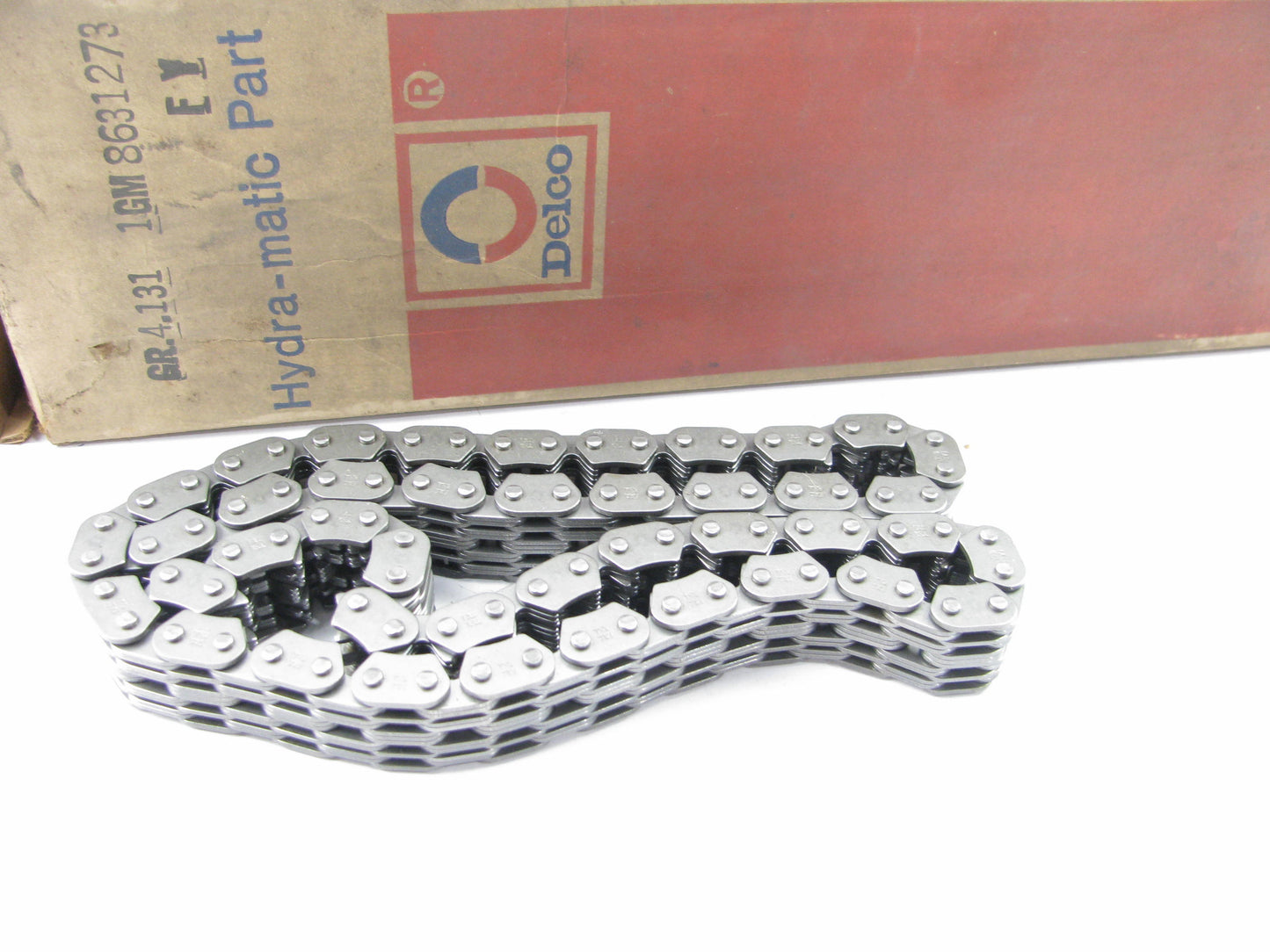NOS OEM Delco 8631273 Auto Trans Drive Chain For 1980-1983 GM TH125 / TH125C