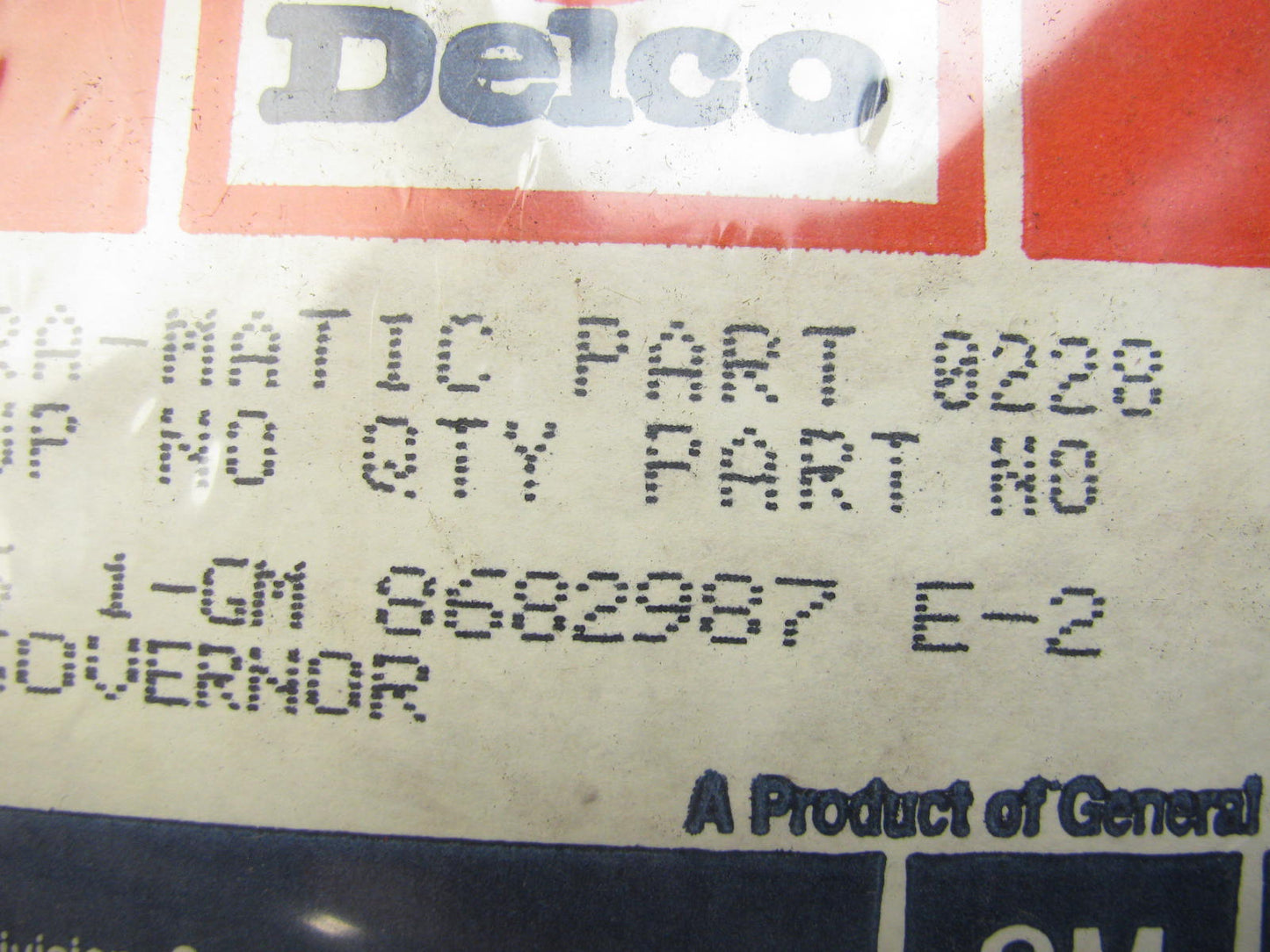 Acdelco THM125C Automatic Transmission Governor Filter Kit 91 3-Speed Transaxle