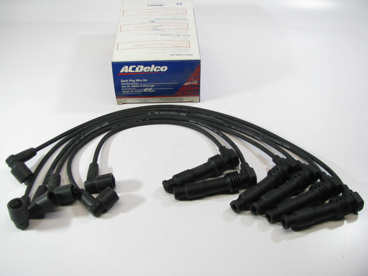 Acdelco 926U Ignition Spark Plug Wire Set For 1994-97 Saab 900 9000 2.5L 3.0L-V6