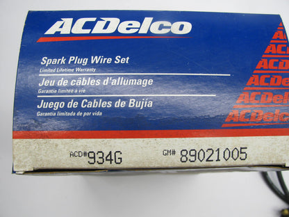 Acdelco 934G Ignition Spark Plug Wire Set - 1988-1989 Mazda 323 1.6L TURBO ONLY