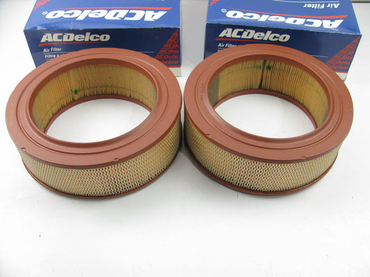 (2) Acdelco A1001C Engine Air Filter 1978-1985 Mercedes-Benz 3.0L DIESEL OM617