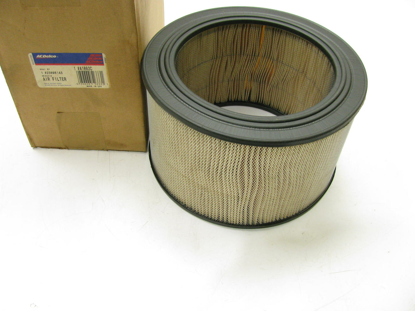 Acdelco A1092C Air Filter, Replaces Wix # 46204, Fram CA3686