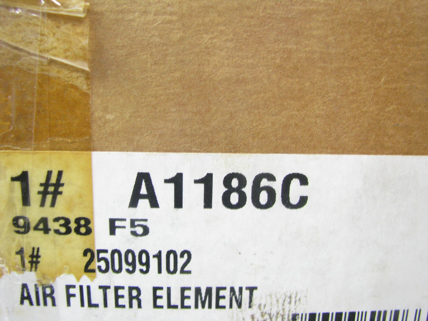 Acdelco A1186C Air Filter Replaces CA2592 42255 A43230 AF672 AF1820M P181123