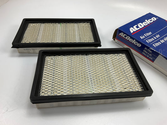 (2) Acdelco A2930C Engine Air Filter