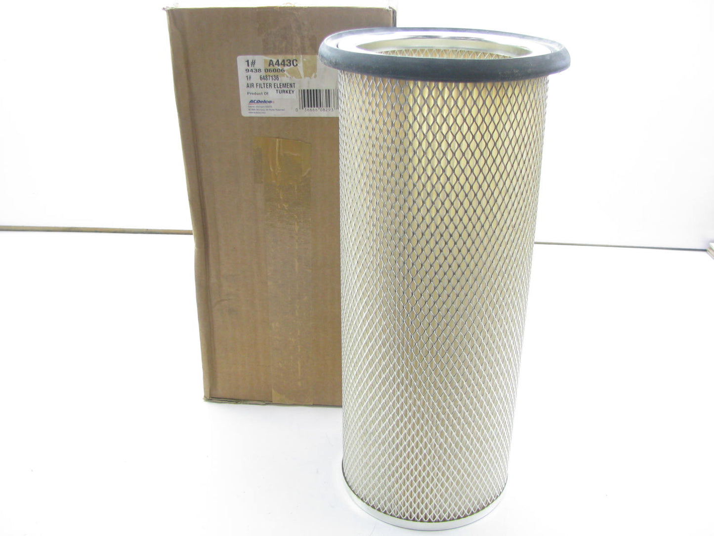 Acdelco A443C Air Filter Replaces 42209 A62200 LAF9373 AF1904M AF820M P153357