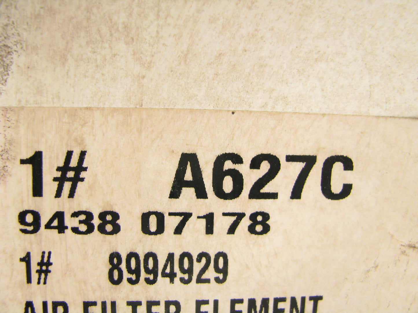 Acdelco A627C Air Filter Replaces CA10983 42291 A13338 AF206 AF4574 P606290