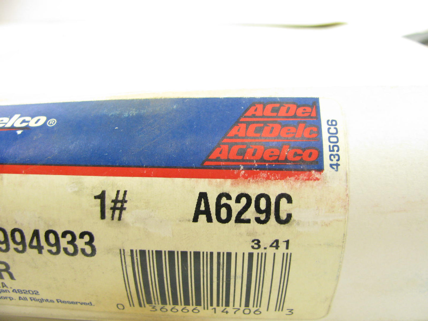 Acdelco A629C Air Filter Replaces 8994933 46094 A12283 LA295 AF1669 P530642