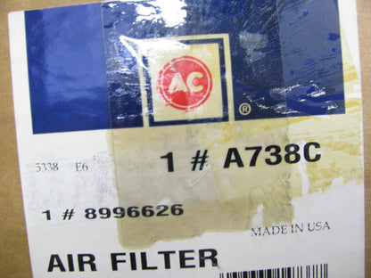 Acdelco A738C Air Filter Replaces CA1551 42635 A32990 LAF7752 PA2552 AF941