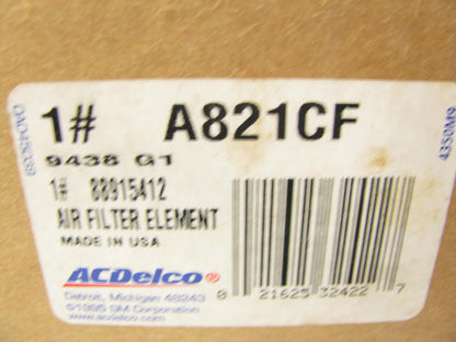 Acdelco A821CF Air Filter
