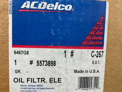 (2)  Ac Delco C267 Diesel Engine Oil Filters OEM GM 5573898, Replaces Fram C175E
