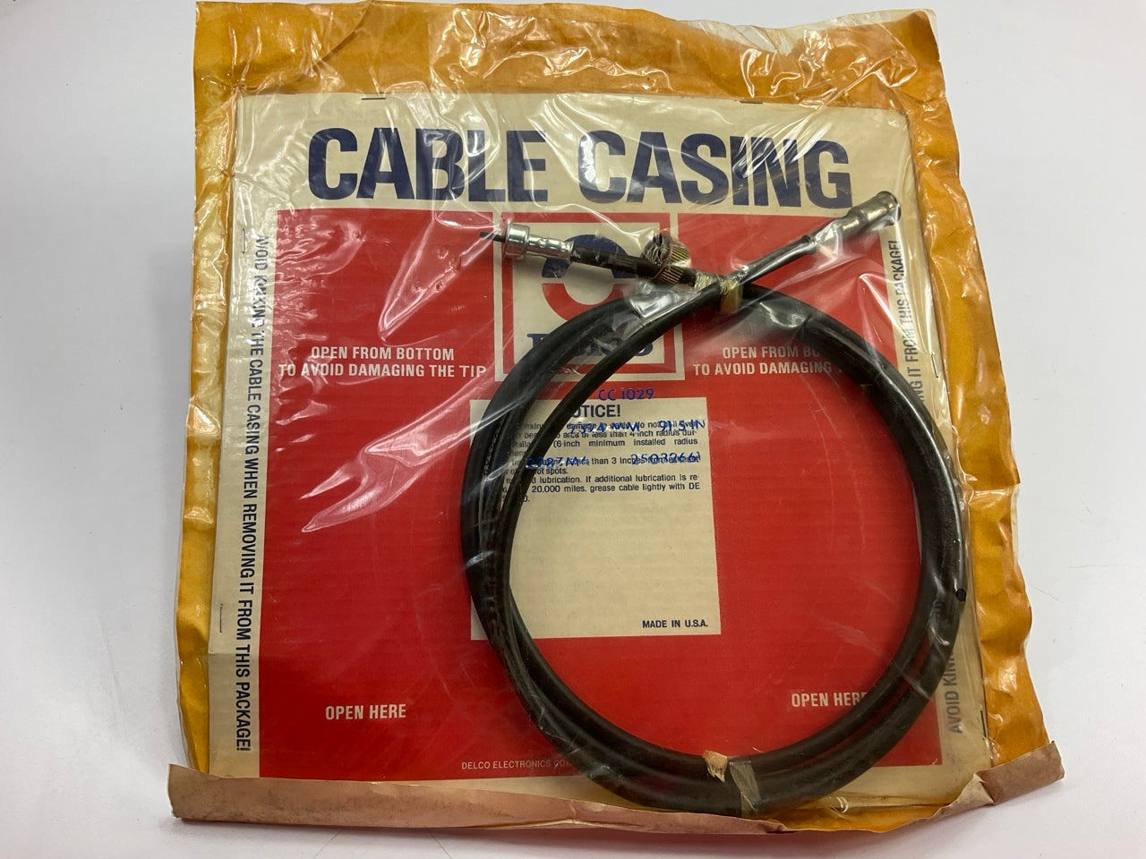 Acdelco CC1029 Speedometer Cable - 25032661