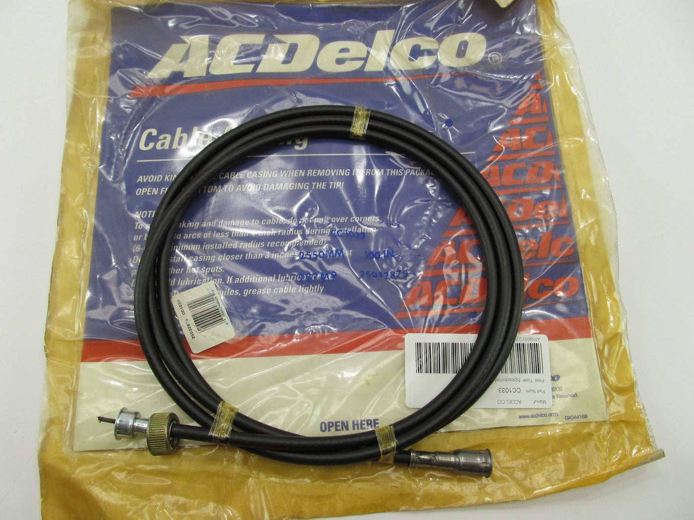 Acdelco CC1033 Speedometer Cable