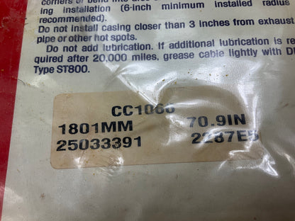 Acdelco CC1066 Speedometer Cable - 25033391