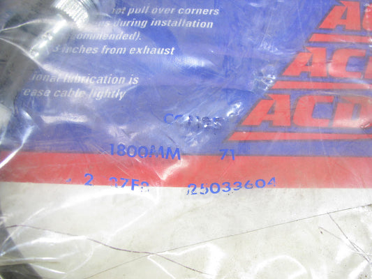 NOS Acdelco CC1125 Speedometer Cable - 1969-1977 Corvette - 71'' Long 25033604
