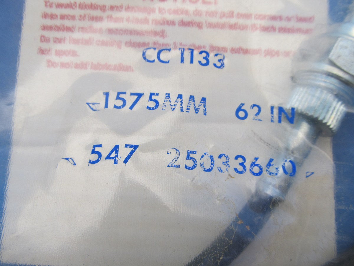 Acdelco CC1133 Speedometer Cable NOS OEM GM 25033660 62'' Long 1981-1982 Corvette