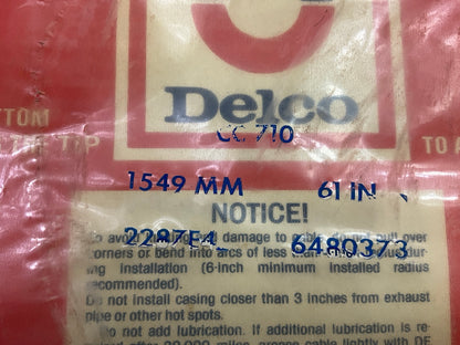 NOS Delco CC710 61'' Speedometer Cable OEM GM 6480373 - 1953-1973 Corvette