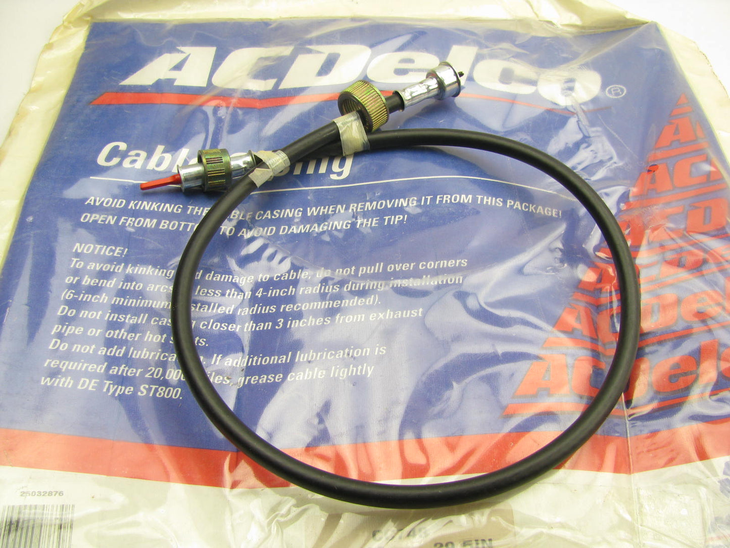 NEW GENUINE Acdelco CC748 Speedometer Cable 29.5'' Long  GM # 2503879