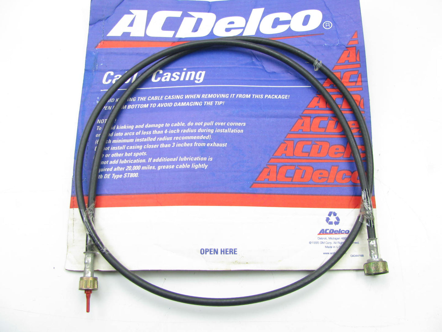 New Genuine Acdelco CC758 Speedometer Cable OEM GM 25033172
