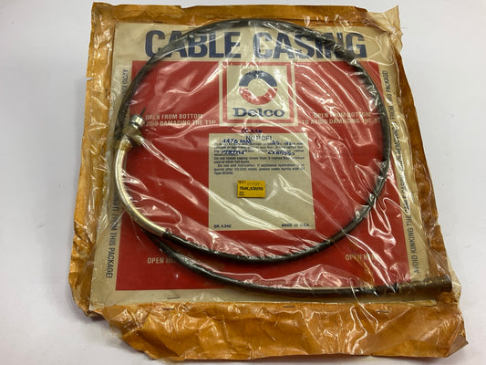 NOS Delco CC848 Speedometer Cable OEM GM 6480293, 58.1'' Long, 1976-1981 Camaro
