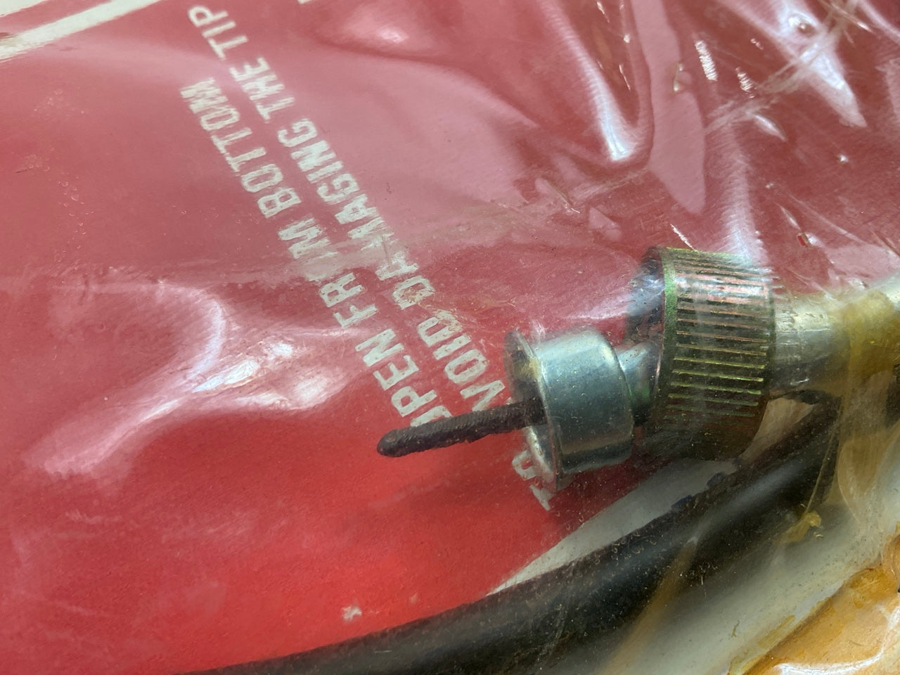 NOS Delco CC848 Speedometer Cable OEM GM 6480293, 58.1'' Long, 1976-1981 Camaro
