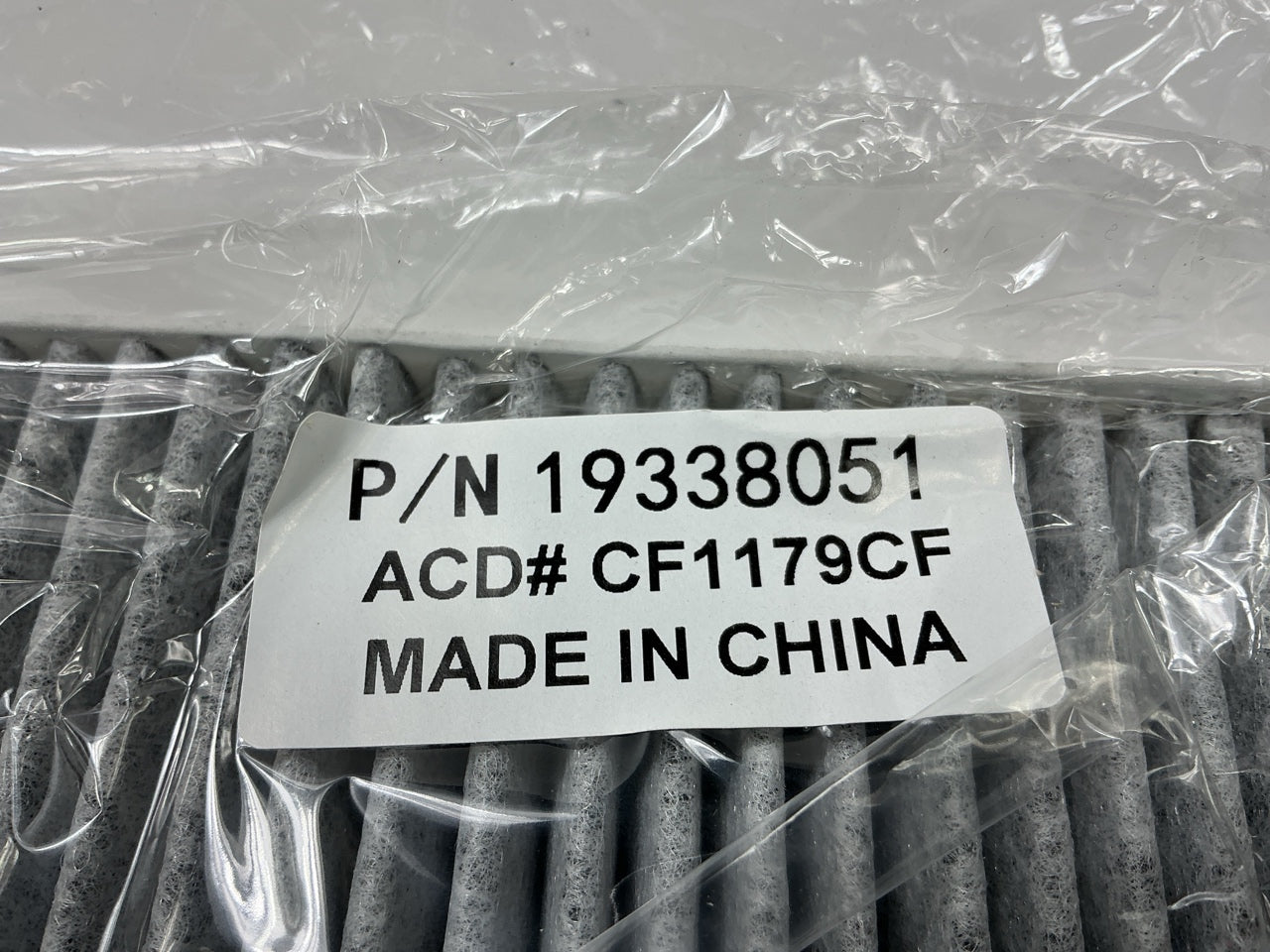 OPEN / TORN BOX - Acdelco CF1179CF Cabin Air Filters, Pack Of 5