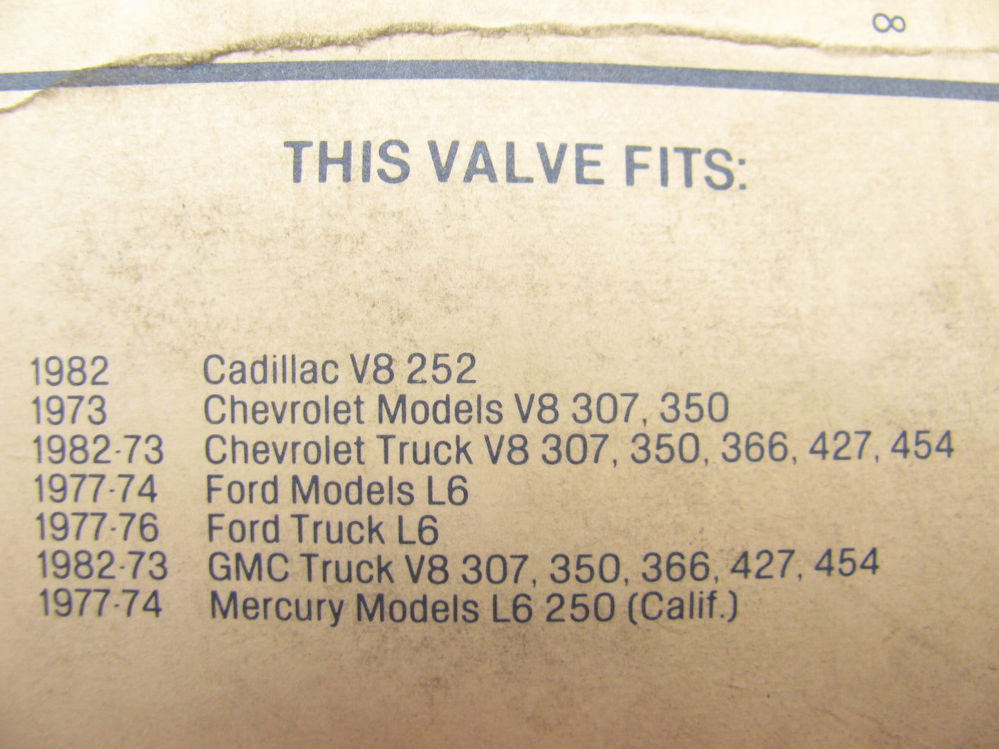 Acdelco CV769C PCV Valve - CV769B FV178 PCV178 6P1043 9765 PCV220 6P1053
