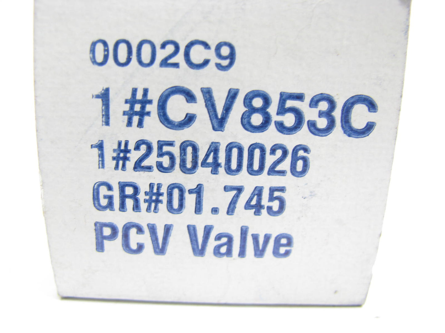 Acdelco CV853C PCV Valve OEM GM 25040026