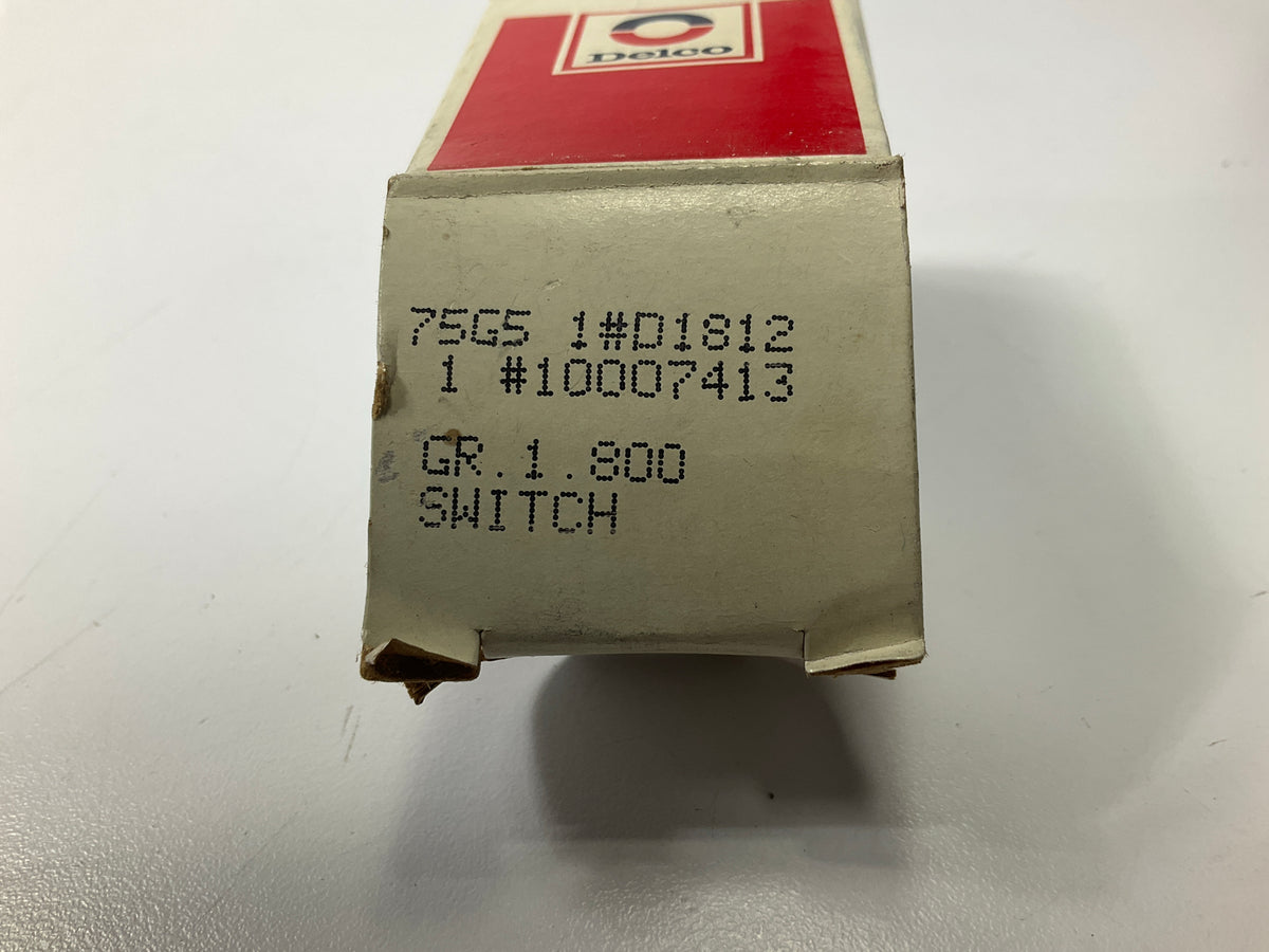 Acdelco D1812 Engine Oil Pressure Switch