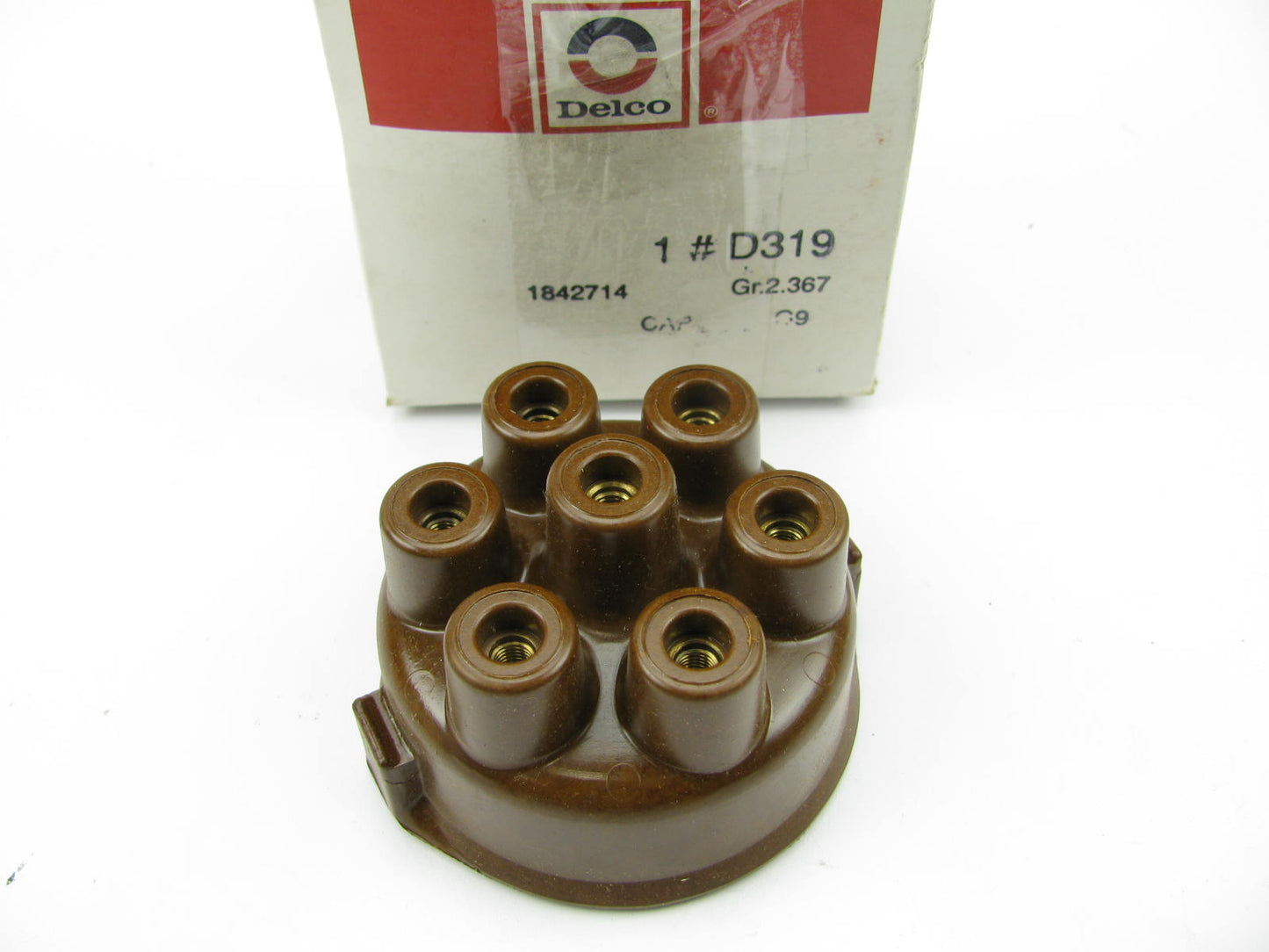 NOS Acdelco D319 Delco Remy Ignition Distributor Cap 1949-1951 GM 6 Cyl TRUCKS