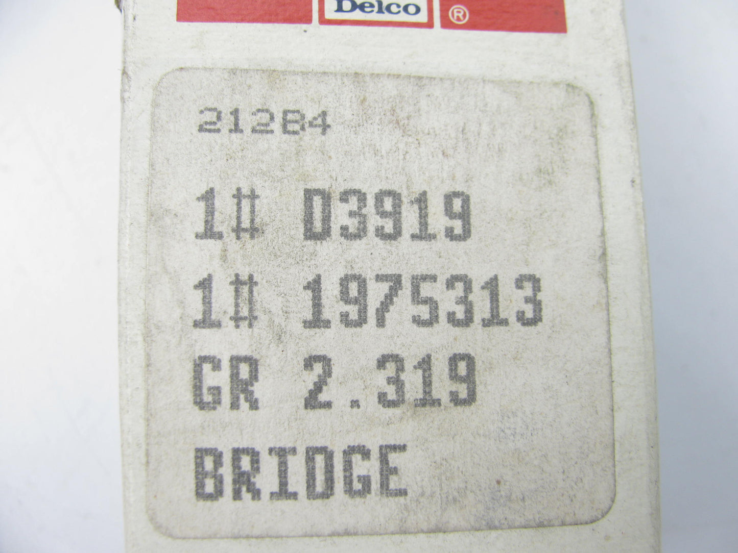 NOS ACDelco D3919 Alternator Rectifier Bridge OEM GM # 1975313