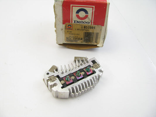 Acdelco D3986 Alternator Rectifier Set  For Series 94A IR/EF Alternators - 01987