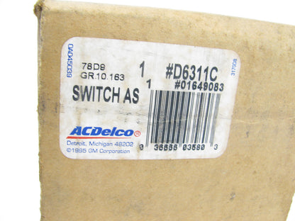 Acdelco D6311C Windshield Wiper Switch For 1990-1991 Cadillac Eldorado & Seville