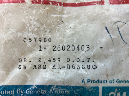 NOS OEM Acdelco D6328C Windshield Wiper And Washer Switch (with Pulse Wipers)