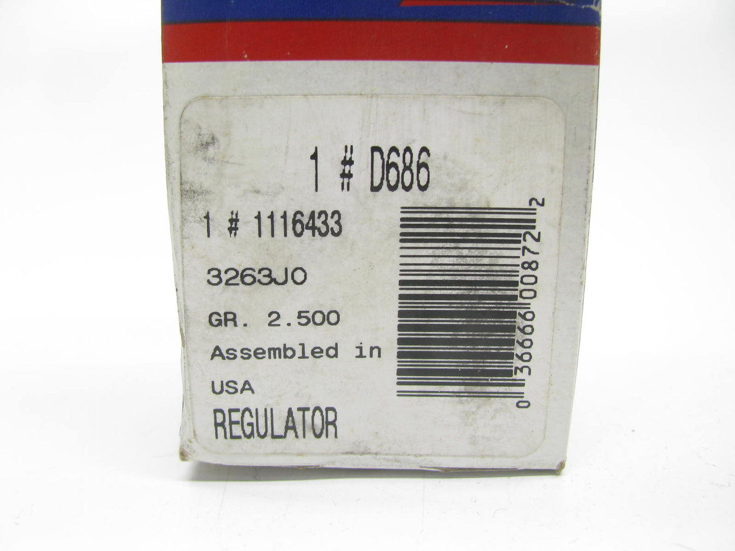 Voltage Regulator ACDelco D686