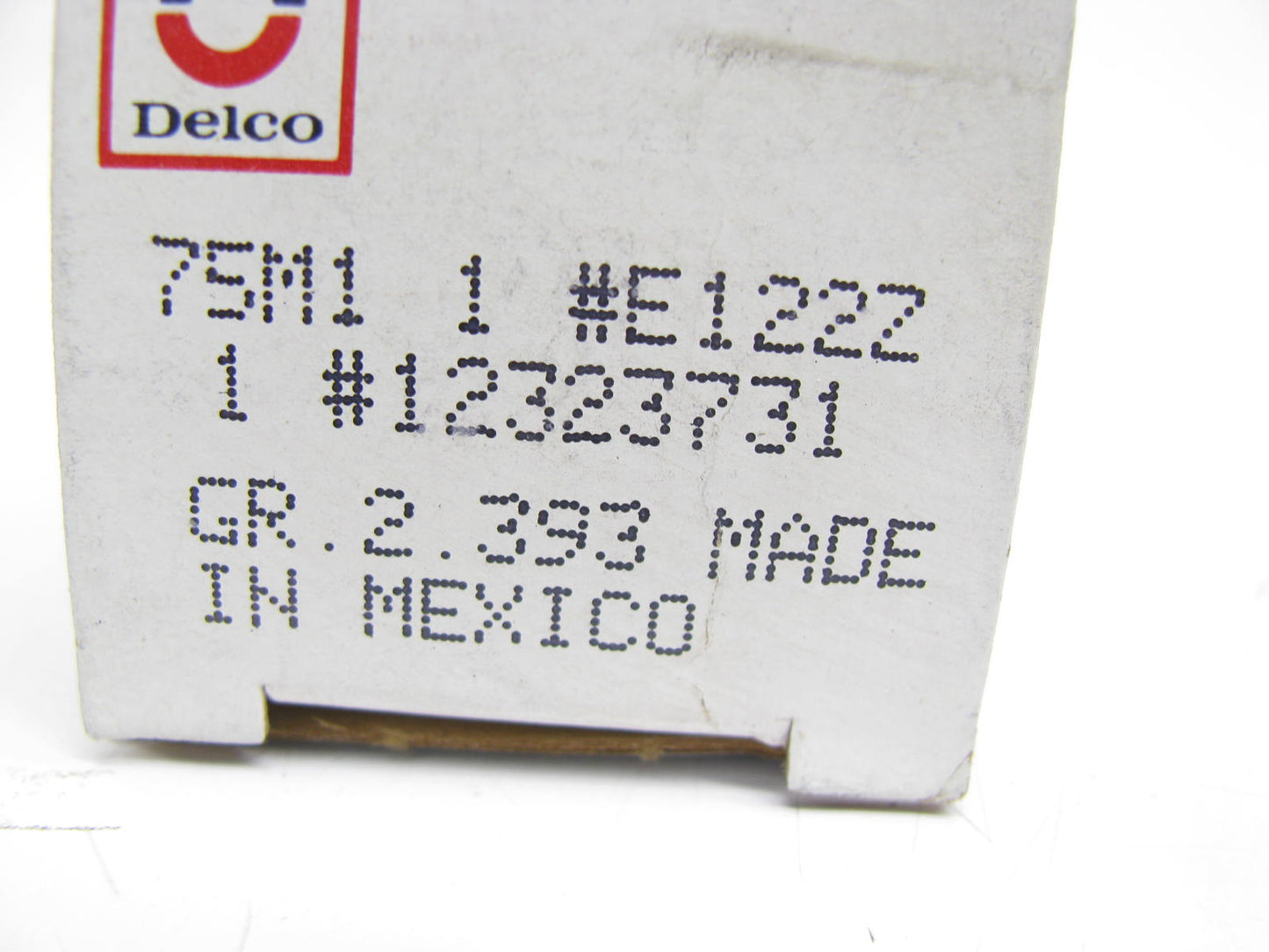 Ignition Breaker Points-Point Set ACDelco E122Z