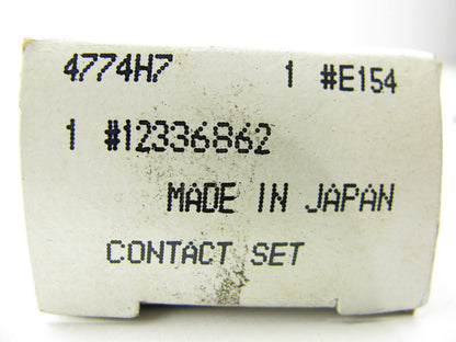 Acdelco E154 Distributor Ignition Points Contact Set 12336862