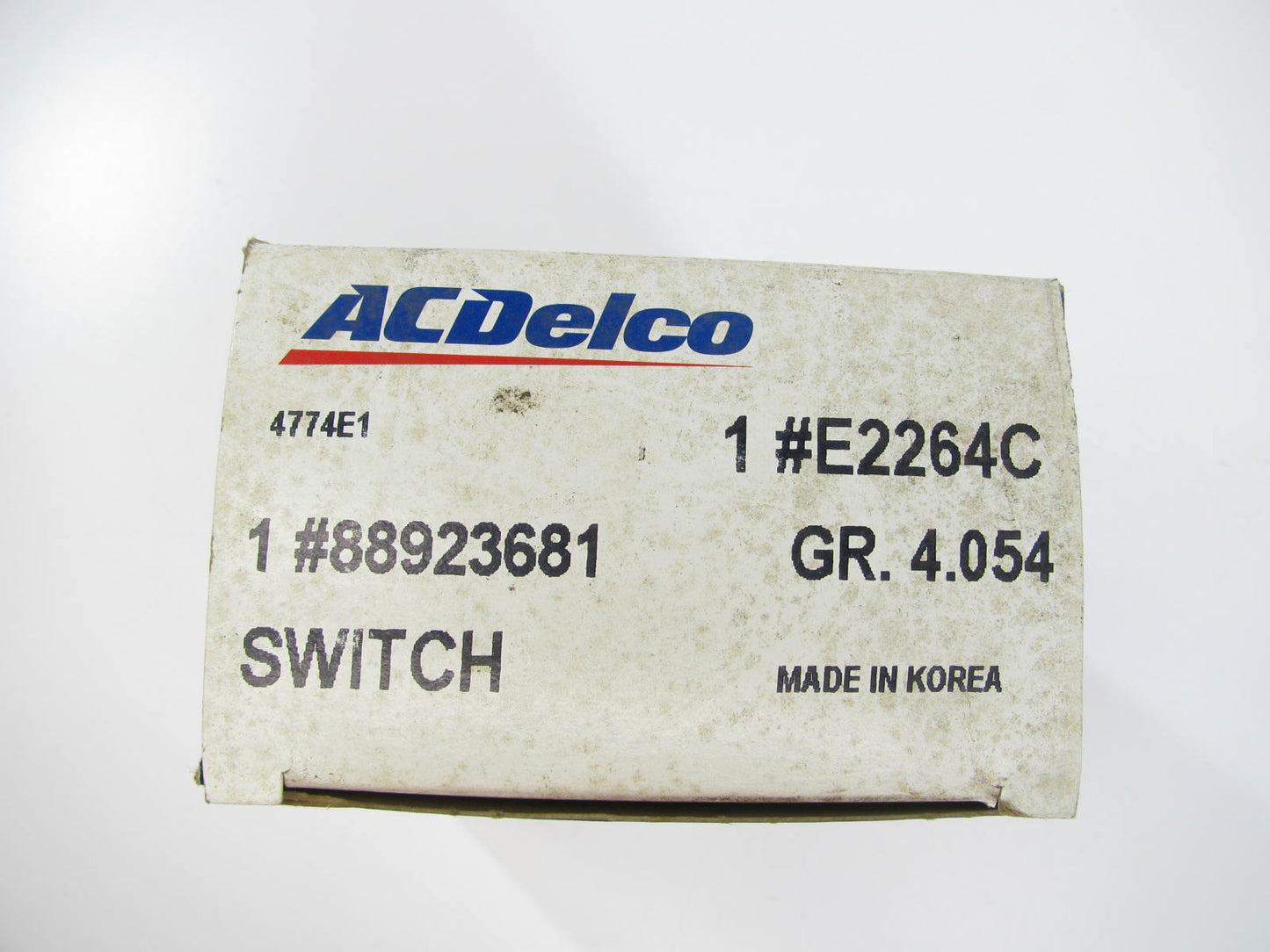 Acdelco E2264C Automatic Transmission Neutral Safety Switch - 88923681