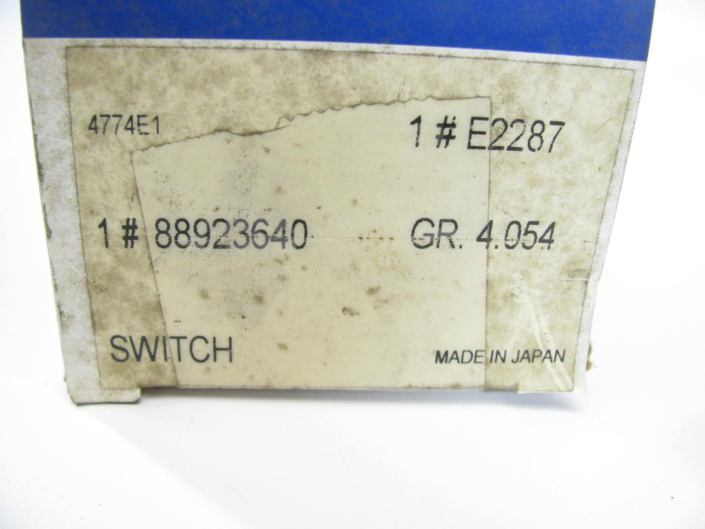 Acdelco E2287 Automatic Transmission Neutral Safety Switch For 1989 Honda Civic