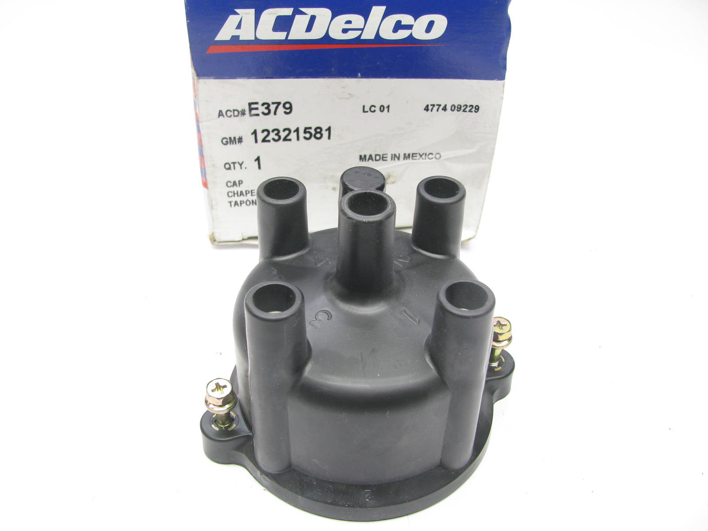Distributor Cap ACDelco E379 For Various 80-92 Toyota 22R