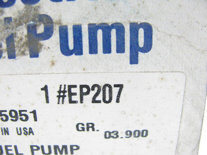 Acdelco EP207 Replacement In-Tank Electric Fuel Pump - 25115951