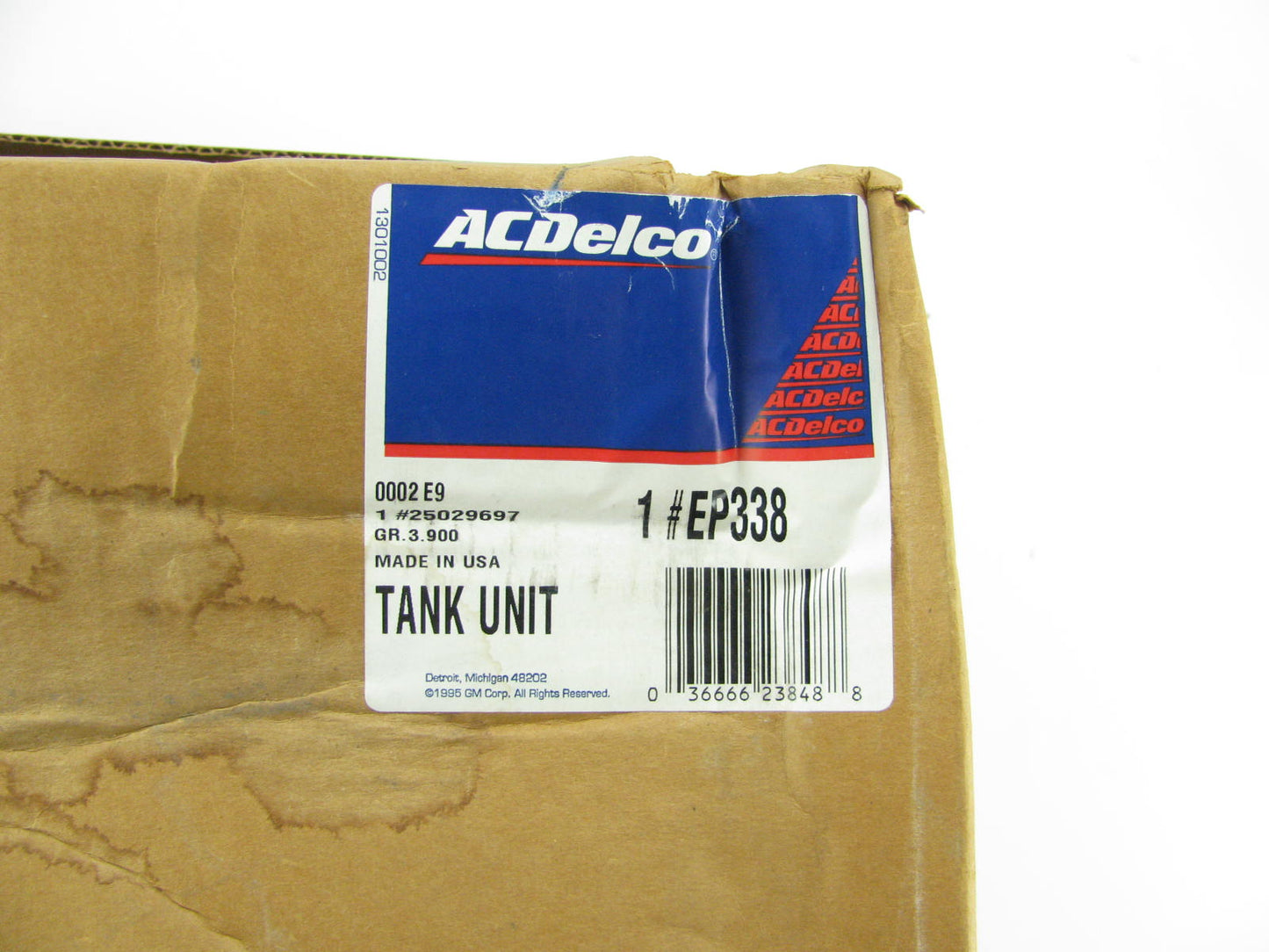 NEW GENUINE OEM Acdelco EP338 Fuel Level Sender 1988 LeSabre Delta 88 Bonneville