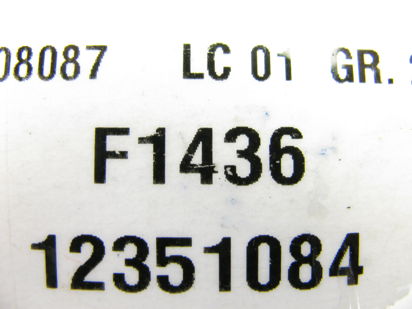 Acdelco F1436 Ignition Starter Switch