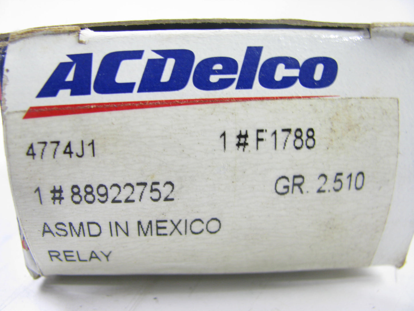 Acdelco F1788 Horn / Fuel Pump Relay