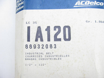 Acdelco IA120 Industrial Accessory Drive Belt - 1/2'' X 122''