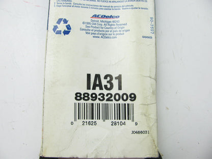 Acdelco IA31 V-Belt -  A 1/2'' X 33''