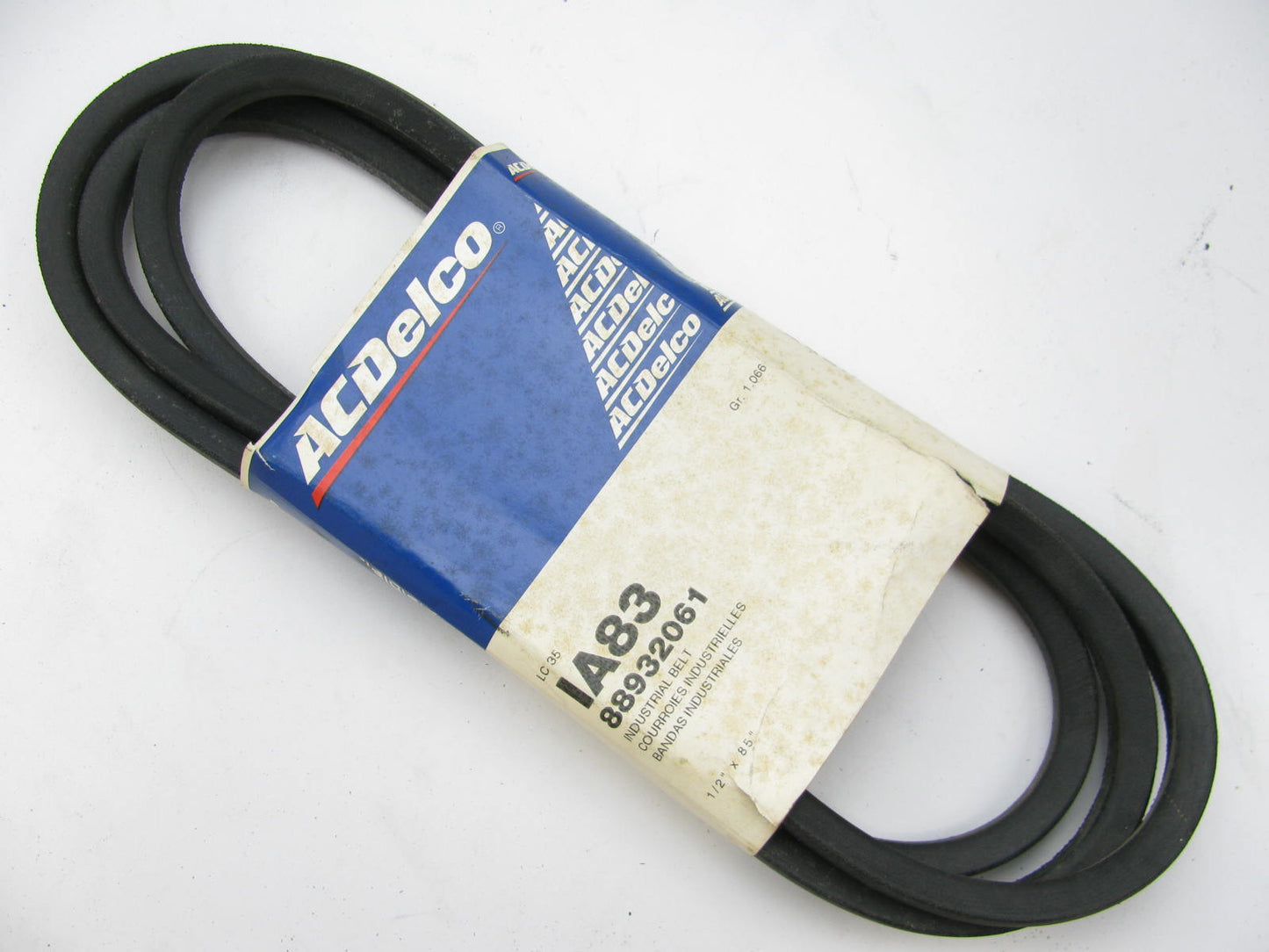 Acdelco IA83 Industrial Accessory Drive Belt - 1/2'' X 85''